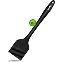 Walfos Pinceles de repostería- 11 Pulgadas de Cocina Pincel Pasteleria- Resistente al Calor- de Silicona- Flexible y…
